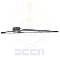 зажим натяжной нсо-14,3/16,3п-01 (30) с протектором и коушем к 70 от ооо комтел 