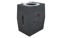 Колодец ККСр-2-10(80) ГЕК (B25) в 2х слойной гидроизоляции
