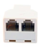 Разветвитель на две розетки RJ-11-2xRJ-11