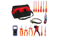 SK-16 B1 - набор изолированного инструмента электрика в сумке