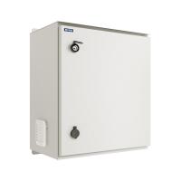Шкаф настенный NTSS WTR (ШхВхГ) 400x500x250 мм, с монтажной платой, IP55, серый RAL7035