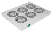 Вентиляторный модуль , 6 вентилятора с термодатчиком без шнура питания 35С ВМ-6-19" ССД