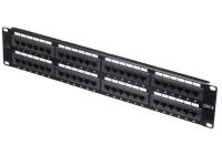 изображениеПатч-панель UTP, 19", 48 портов RJ45, cat.6, 2U, Dual Type, NETKO Expert CKC