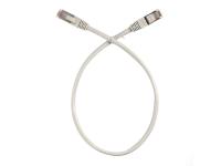 Патч-корд FTP4 cat.5e, 0.5м, литой коннектор, серый, Netko CKC