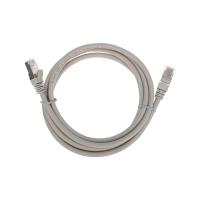 Патч-корд F/UTP, CAT 6, RJ45-RJ45, 26AWG, LSZH, серый, 2м REXANT