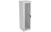 Шкаф телекоммуникационный напольный 19",42U(600x600), ШТ-НП-42U-600-600-ПП, передняя и задняя дверь перфорированная ССД