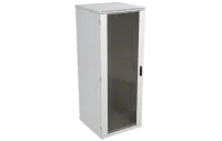 Шкаф телекоммуникационный напольный 19",47U(800x800), ШТ-НП-47U-800-800-С передняя дверь стекло ССД