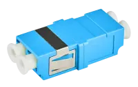 Адаптер (розетка) LC/UPC SM duplex (SC тип) бесфланцевый