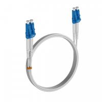 Шнур оптический NTSS dpc LC/UPC-LC/UPC 9/125 G.657A2 2.0мм 5м LSZH (патч-корд)