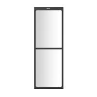 Панель-заглушка системы изоляции NTSS с окном, для установки между шкафов, ширина 750 мм, высота 2000 мм, RAL 9005 чёрный