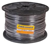 Кабель КВК-П-2 +2x0,50 мм² (Cu/Cu) черный, 200 м, PROconnect