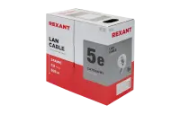 01-0043 Кабель витая пара REXANT UTP 4PR 24AWG, CAT5e (бухта 305 м)