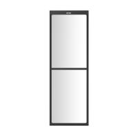 Панель-заглушка системы изоляции NTSS с окном, для установки между шкафов, ширина 800 мм, высота 2300 мм, RAL 9005 чёрный