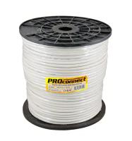 Кабель КВК-В-2+2x0,75 мм² (Cu/CCA) (96) белый, 200 м, PROconnect