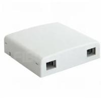 Абонентская оптическая розетка SC/LC Duplex , пластик 86x86x22