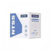 картинка кабель витая пара ntss f/utp 5e 4 пары одножильный 24awg медь 305м внутренний нг(а)-hf (lszh) оранжевый