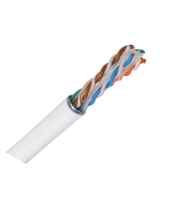 картинка 19c-ua-12wt-r500 кабель категории 6a, u/utp, 4 пары, нг(a)-hf, внутренней прокладки, белый, катушка 500 м