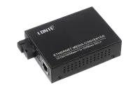 Медиаконвертер 10/100/1000M, Tx1310/Rx1550 20km, RJ45 SC