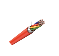 Кабель КПГКЭВнг(A)-FRLS 2x2x1,5 ТУ 3565-002-53930360-2008 красный