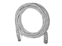 Патч-корд UTP4 rj45-rj45, cat.6, 2.0м, BC, LSZH, серый, литой коннектор NETKO Optima