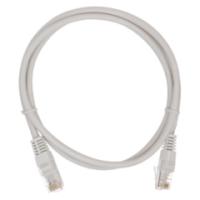 EC-PC4UD55B-050-GY Шнур коммутационный UTP4 2хRJ-45 кат.5e  5м  PVC серый NETLAN