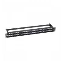 изображениеПатч-панель NTSS PREMIUM 1U 48 портов RJ45 UTP cat.6, AL, DUAL IDC, с органайзером, марк.1-3