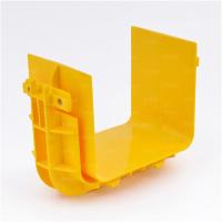 Соединитель оптического лотка NTSS и элементов 120*100 мм, желтый