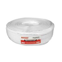 Кабель КВК-В-1,5+2x0,50 мм² (Cu/Cu) белый, 200 м, REXANT