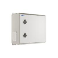 Шкаф настенный NTSS WTR (ШхВхГ) 400x400x350 мм, с монтажной платой, IP55, серый RAL7035