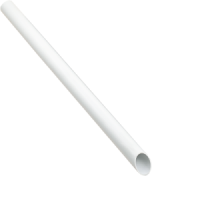 Труба гладкая ПВХ жесткая 16 мм, 2м белая