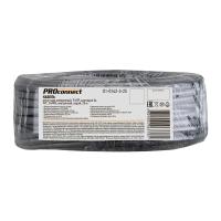 картинка кабель витая пара омедненный, f/utp, cca, cat 5e, pvc, 4pr, 24awg, indoor, solid, серый, 25м proconnect