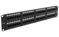 04-0022 REXANT Патч-панель 19", 2U, 48 портов RJ-45, категория 5e