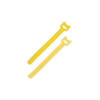 Хомут липучка 150х12 желтый (упак 20шт)