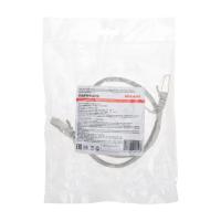 Патч-корд S/FTP, CAT 6A (10G), RJ45-RJ45, 28AWG, LSZH, серый, 0,5м REXANT