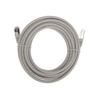 Патч-корд F/UTP, CAT 6, RJ45-RJ45, 26AWG, LSZH, серый, 5м REXANT