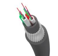 ОКБ-Сп-9Сп-144(2) «7кН» Кабель волоконно-оптический 9/125 (G.652.D), 144 волокна, бронированный стеклопрутками, модульная конструкция, для прокладки в грунтах всех категорий от ооо комтел 