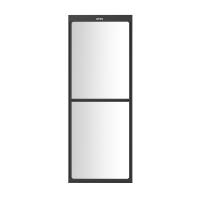 Панель-заглушка системы изоляции NTSS с окном, для установки между шкафов, ширина 800 мм, высота 2000 мм, RAL 9005 чёрный