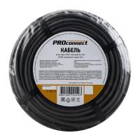 картинка кабель витая пара u/utp, cat 5e, pvc, 4pr, 24awg, indoor, solid, серый, 50м proconnect