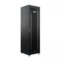 изображениеШкаф напольный универсальный серверный NTSS R 18U 600х600мм, 4 профиля 19, двери перфорированная и сплошная металл, боковые стенки съемные, регулируемые опоры, разобранный, черный RAL 9005