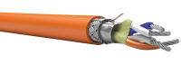 Кабель для интерфейса RS-485 ТехноКИПнг(A)-FRHF 10x2x1,20 оранжевый