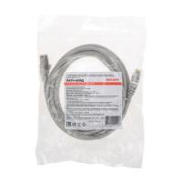 Патч-корд S/FTP, CAT 6A (10G), RJ45-RJ45, 28AWG, LSZH, серый, 3м REXANT