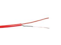 Кабель сигнальный NETKO, неэкранированный, КПСнг (А) - FRHF, 1*2*0.5мм2 (0.8мм) 200м, красный