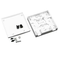 Абонентская коробка ОКМ-88-2SC (дюбель х 2, саморез х 2, мет.скоба, винт, гайка)