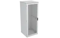 Шкаф телекоммуникационный напольный 19",47U(800x800), ШТ-НП-47U-800-800-П, передняя дверь перфорированная ССД