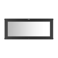 Секция крыши системы изоляции NTSS обслуживаемая с окном, ширина коридора 1800 мм, длина 800 мм, RAL 9005 чёрный