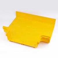 Т-соединитель-отвод оптического лотка NTSS 240*100 мм, желтый