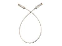 Патч-корд UTP4 cat.6, 0.5м, литой коннектор, серый Netko CKC