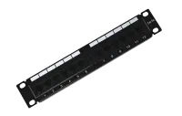 04-0025 REXANT Патч-панель 10", 1U, 12 портов UTP, RJ-45, CAT5e