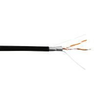 картинка кабель внешний медный экранированный ксвппэ cat.5e 2х2х0.52 черный 305м ткз гост росреестр