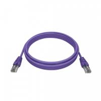 Патч-корд NTSS PREMIUM 2xRJ45/8P8C, T568B UTP 28 AWG CAT6 LSZH 1,5 метра, лиловый